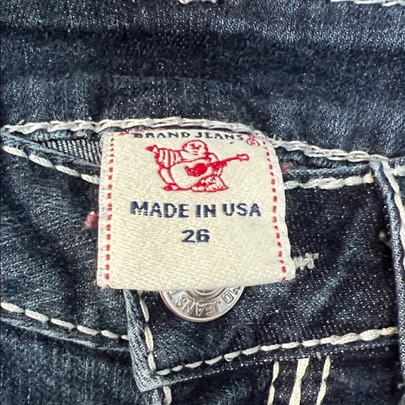 True Religion Indigo Straight Leg Women's Jeans - Picture 2 of 5